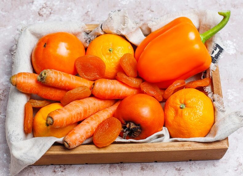 Офтальмолог Тейлор: Для зрения полезны продукты оранжевого цвета
